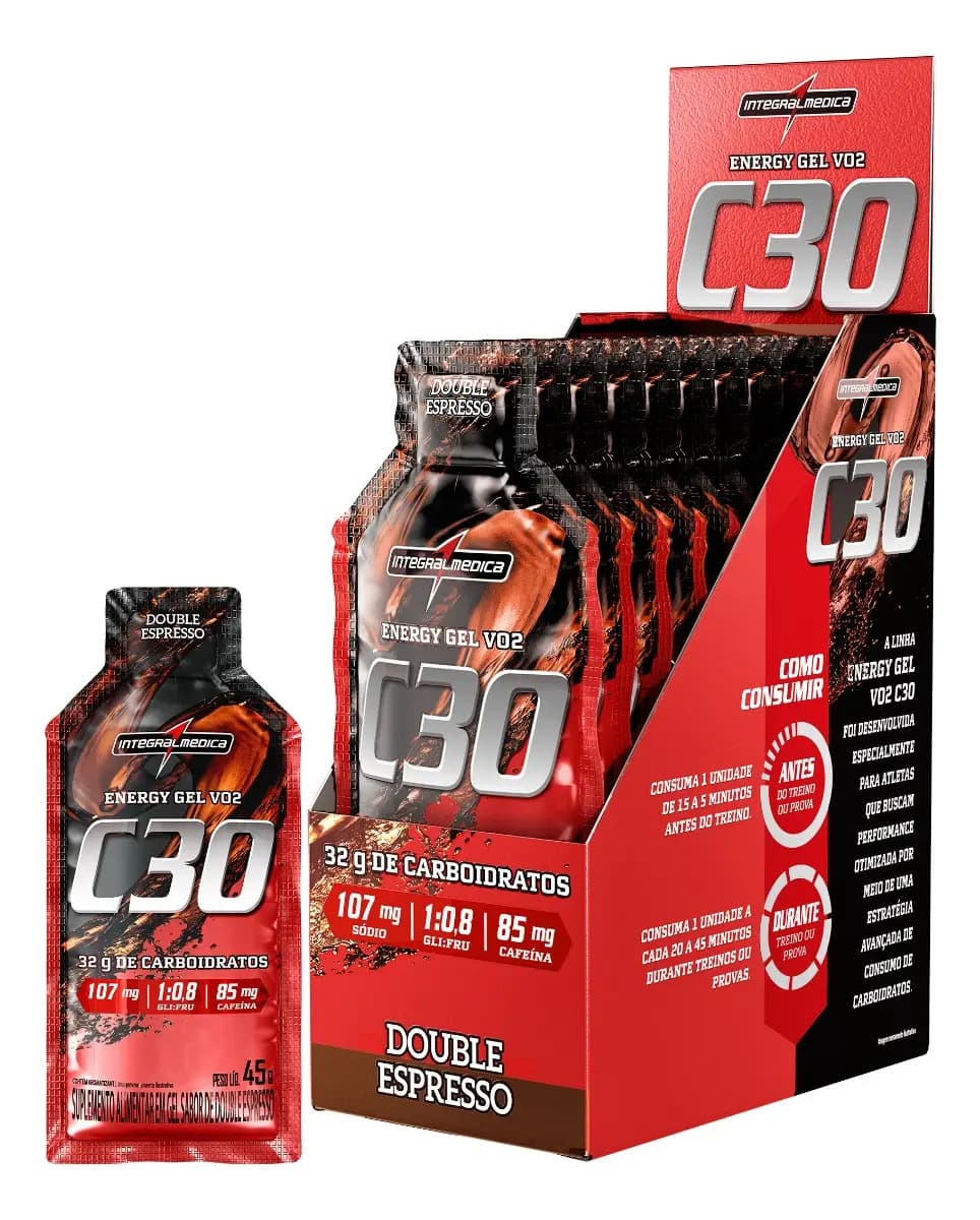 VO2 Energy Gel Double Espresso Integralmédica