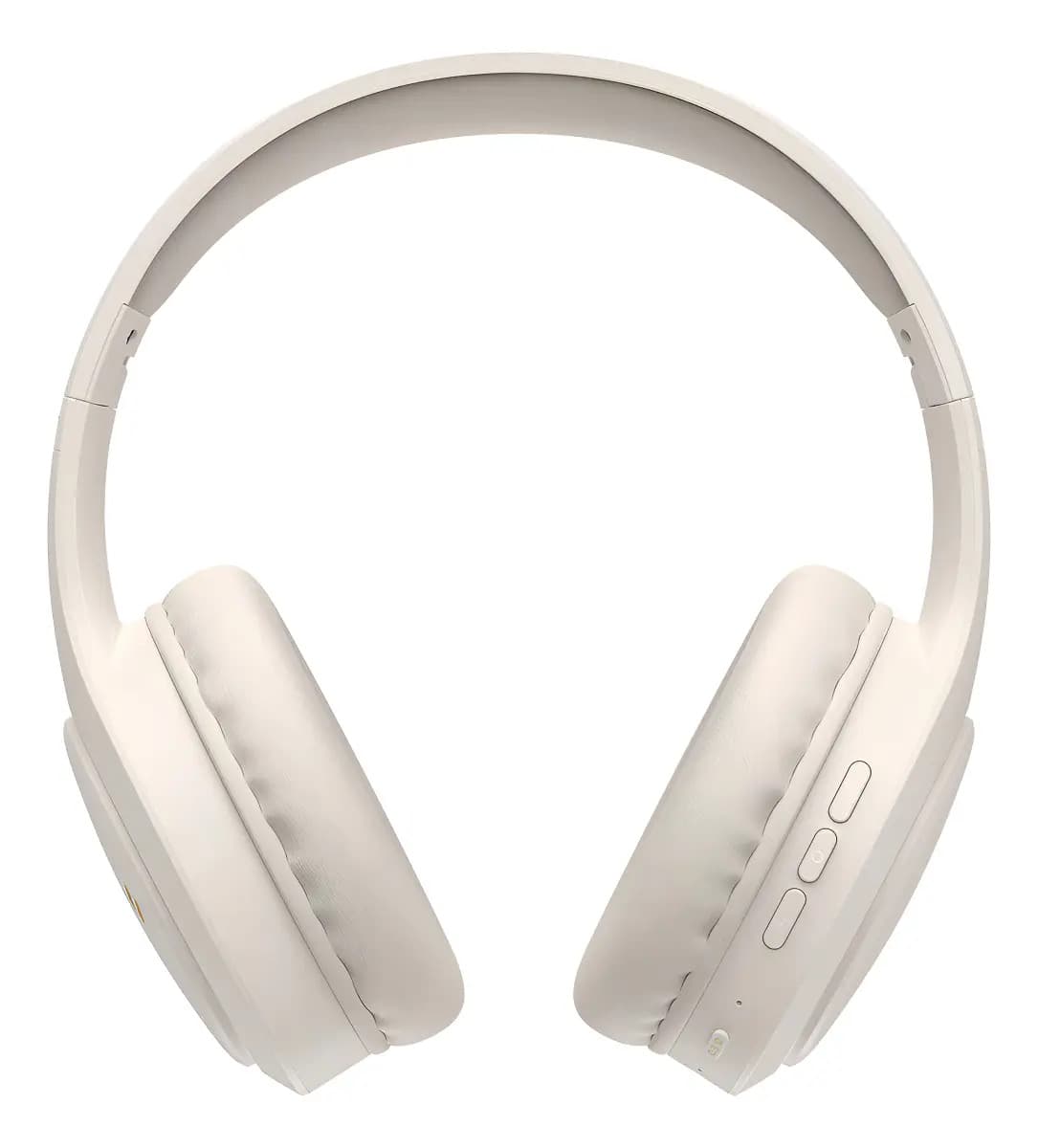 Fone De Ouvido Headphone Dapon H02d Bluetooth 5.1 Over-ear 22 Horas De Bateria Bege