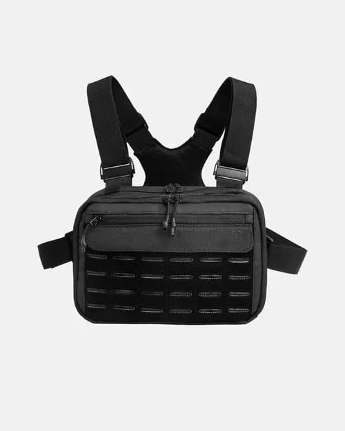 Bolsa De Peito Core Grayman Preta - Invictus