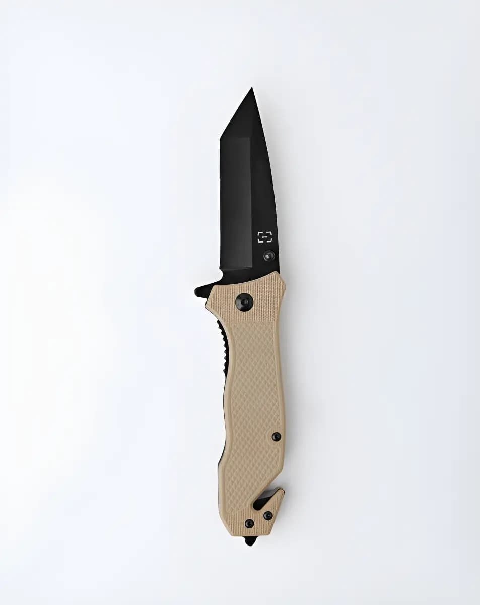 Canivete Tático Invictus Phanton 8cm Aço Inox G10
