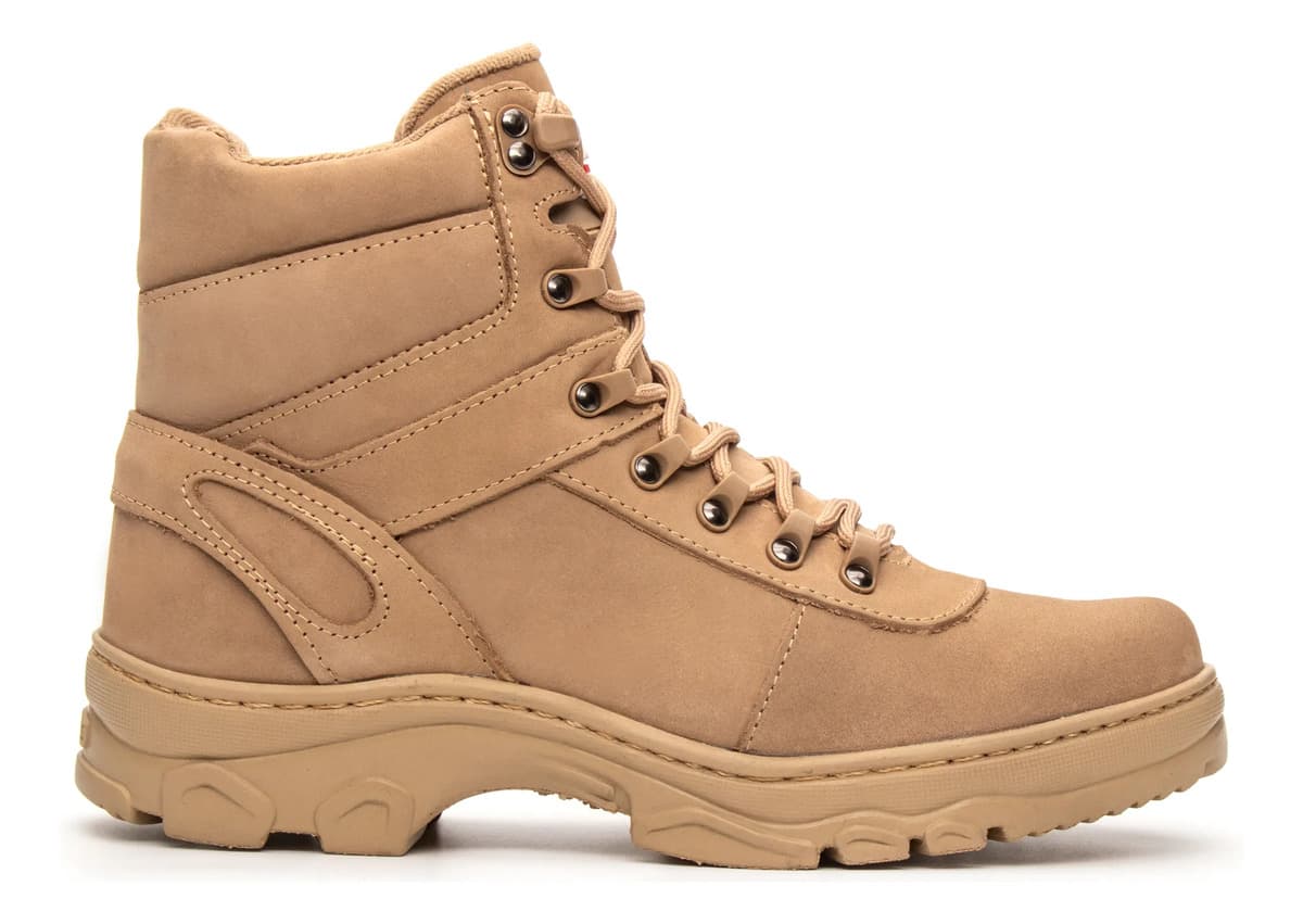 Bota Coturno Masculino Militar Design Robusto E Confortável