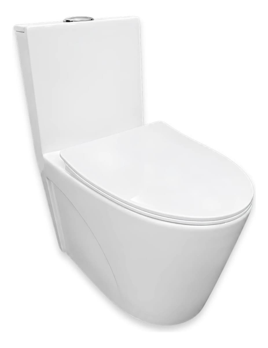 Vaso Sanitário Monobloco Caixa Acoplada Barcelona Cor Branco