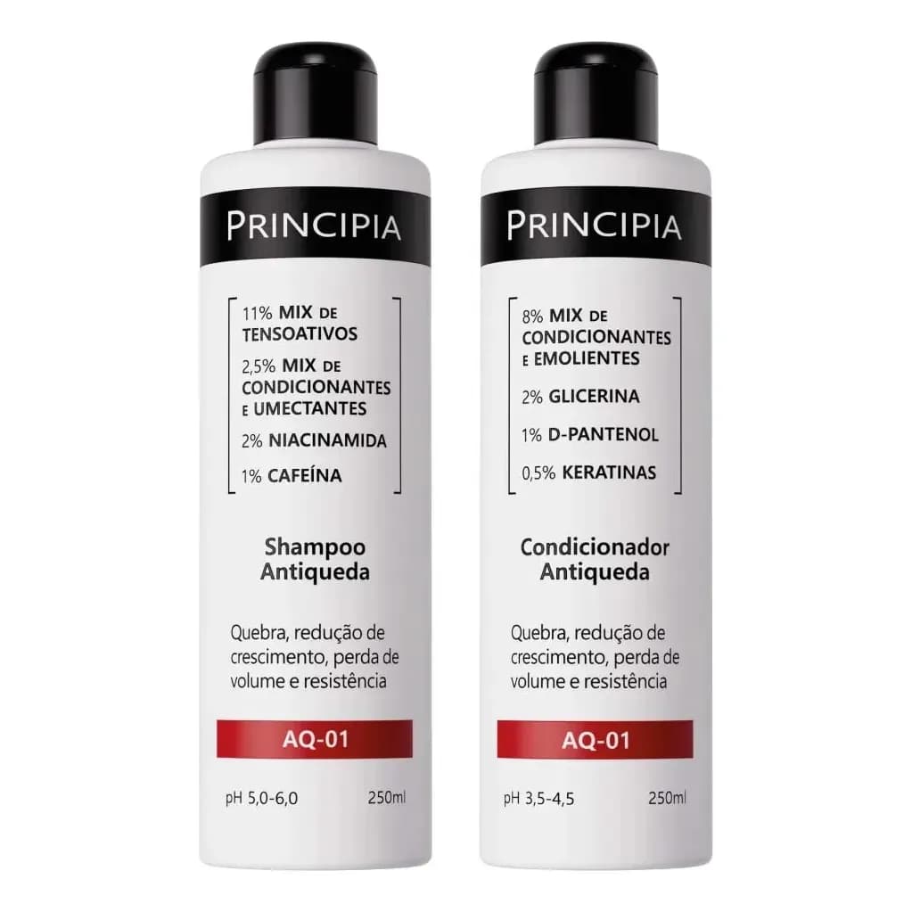 Principia Kit Shampoo E Condicionador Antiqueda Aq-01