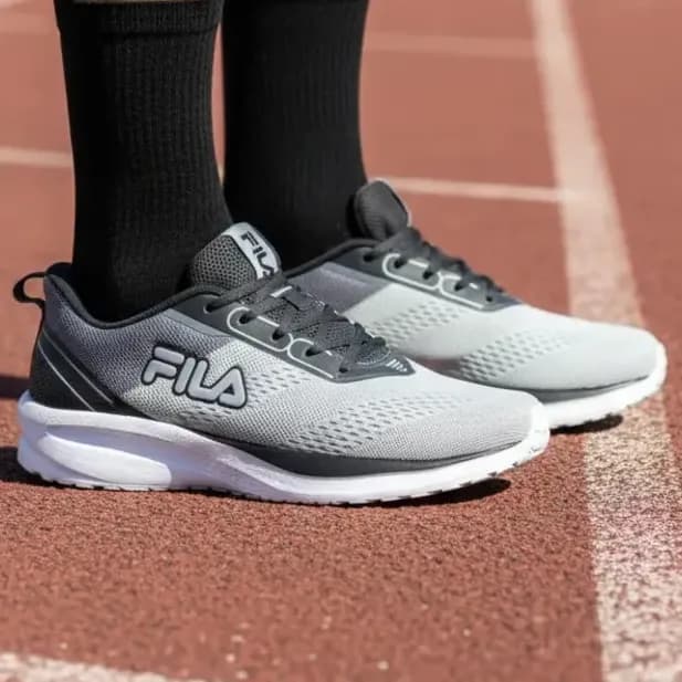 Tênis Fila Masculino Rise Up Esportivo Treino Original Cinza/grafite Liso 39 39