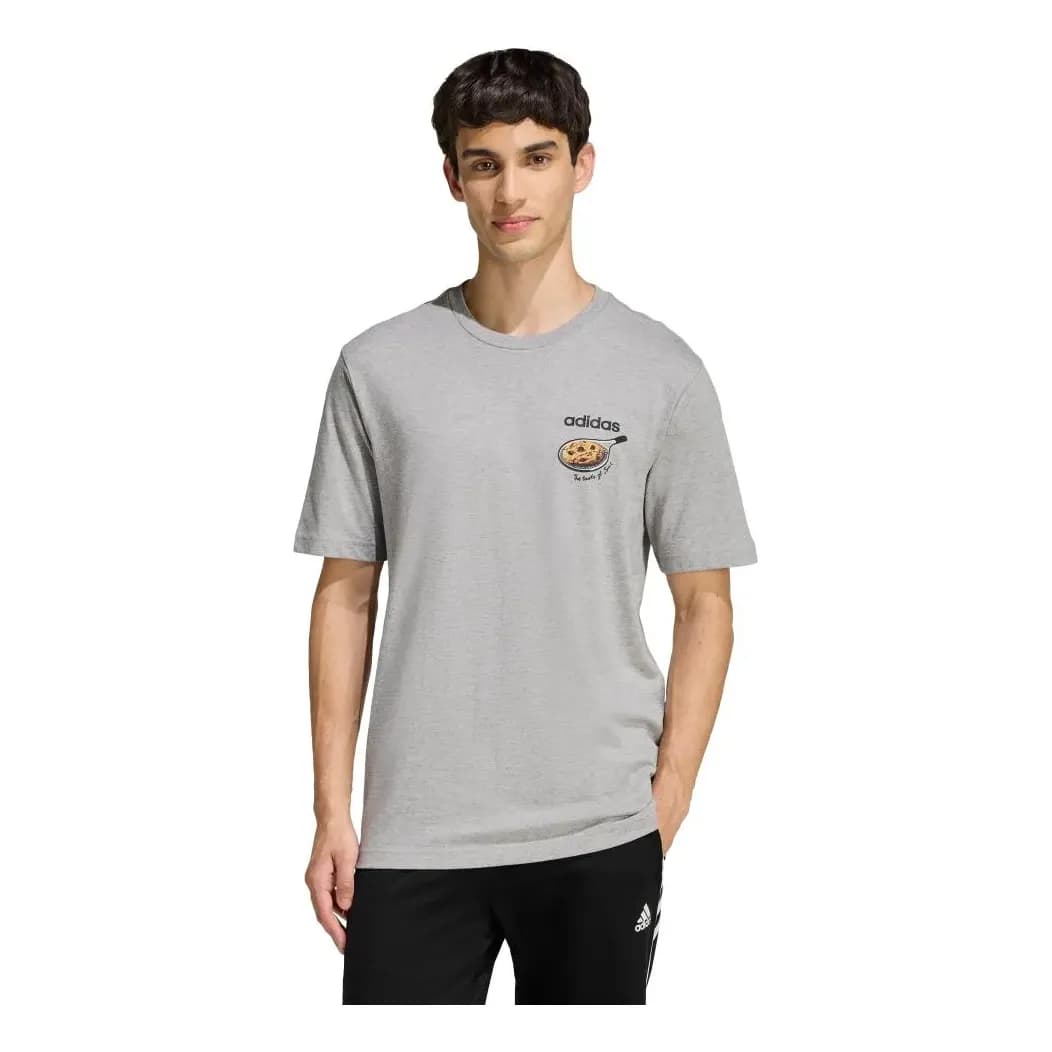 Camiseta Estampada Snack Cookie adidas Cinza M