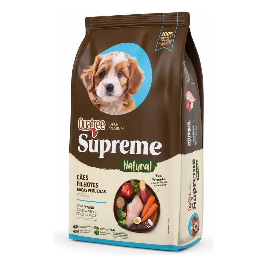 Quatree Supreme Cão Filhote Rp Frango E Batata Doce 10.1kg