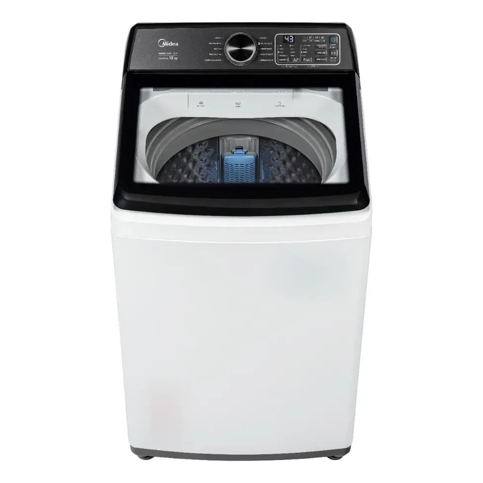 Máquina De Lavar Roupas 12kg Branca Midea Wave Impeller Branco