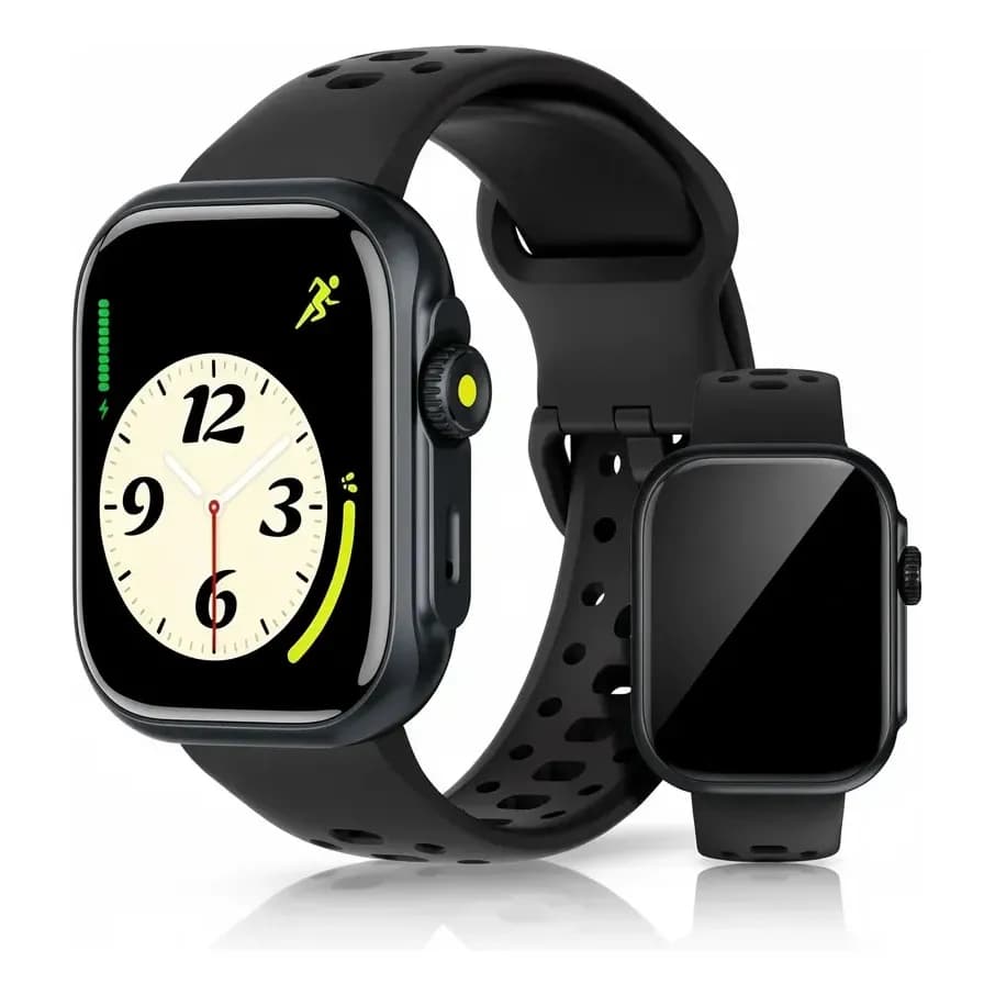 Relógio Smartwatch Fb041 Gps Alexa 5m/ip68 Preto 1 1#