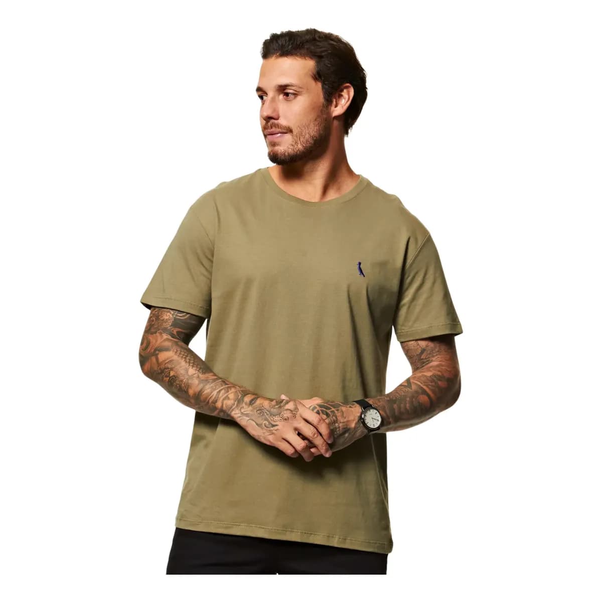 Camiseta Careca Reserva Masculino Militar N/a M Lisa