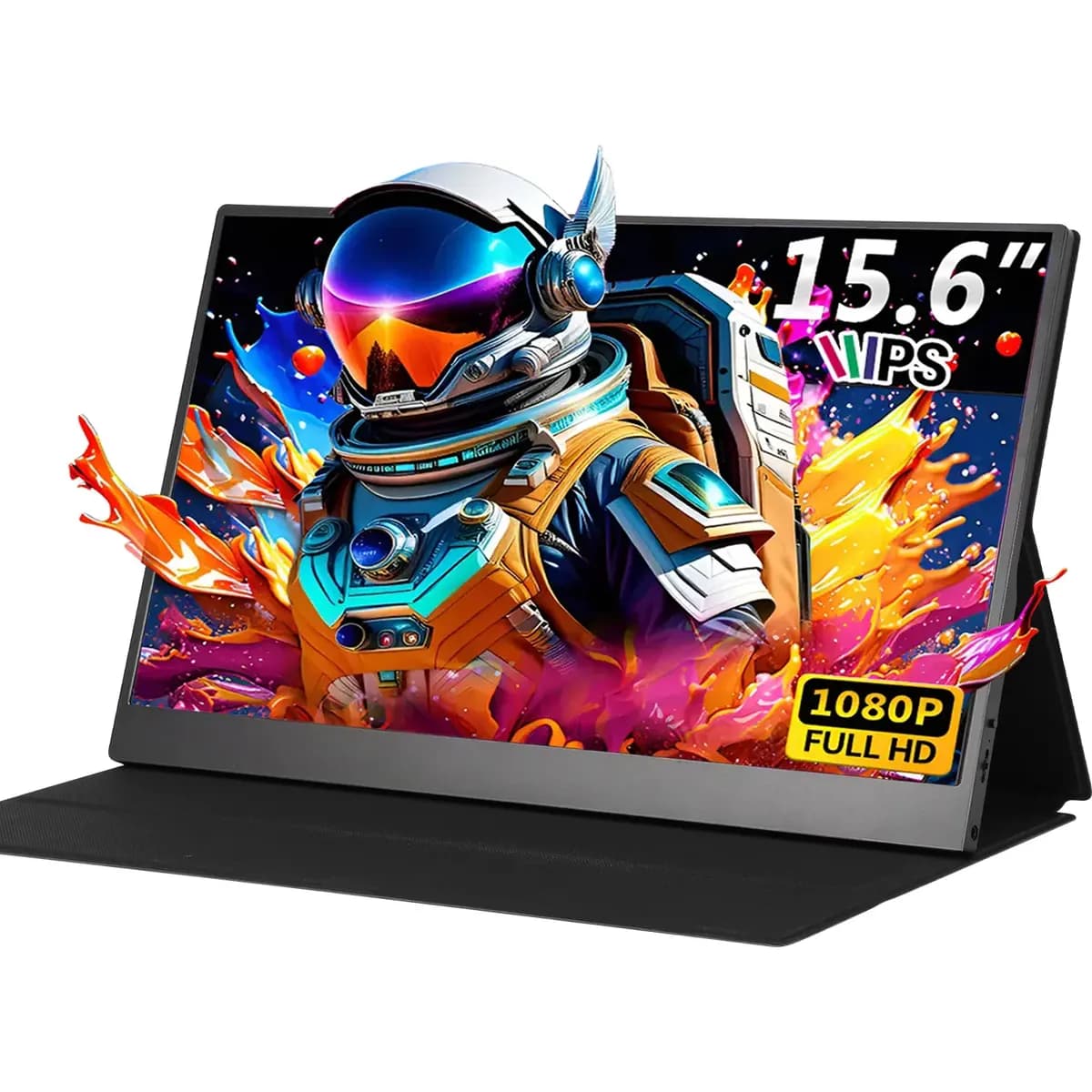 Monitor Gamer Portátil 15.6 1080p Fhd Ips Com Hdmi Usb Preto 127/220v