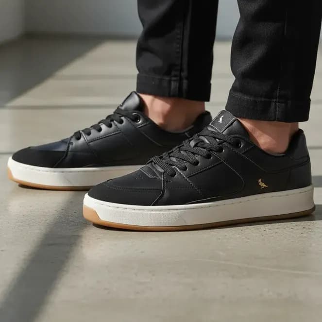 Tênis Reserva Masculino R755560001 Preto Liso 40 Br