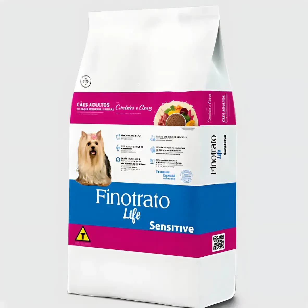 Ração Seca Finotrato Life Sensitive Cordeiro e Arroz Cães Adultos 10,1kg