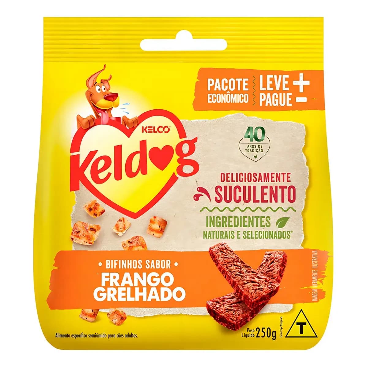 Bifinho Keldog Frango Grelhado 250 Gr