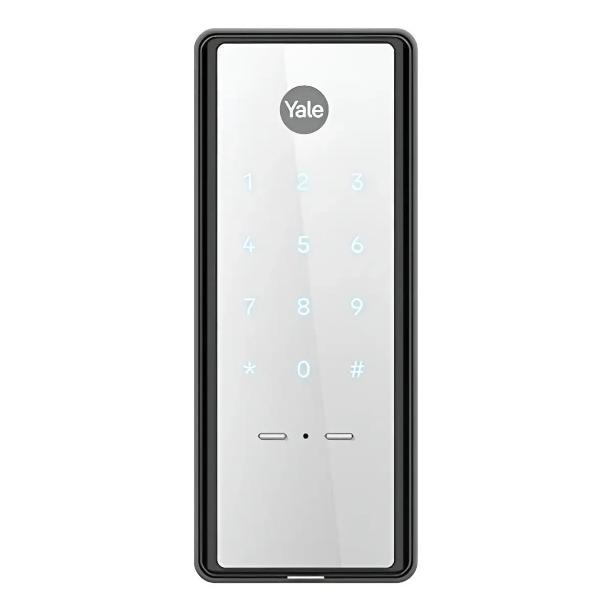 Fechadura Digital Yale Reflecta Sobrepor Espelhada Senha IP55 Externa Resistente Chuva Sol