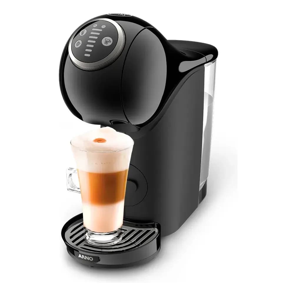 Cafeteira Nescafé Dolce Gusto Arno Genio S Plus Preto Cápsulas