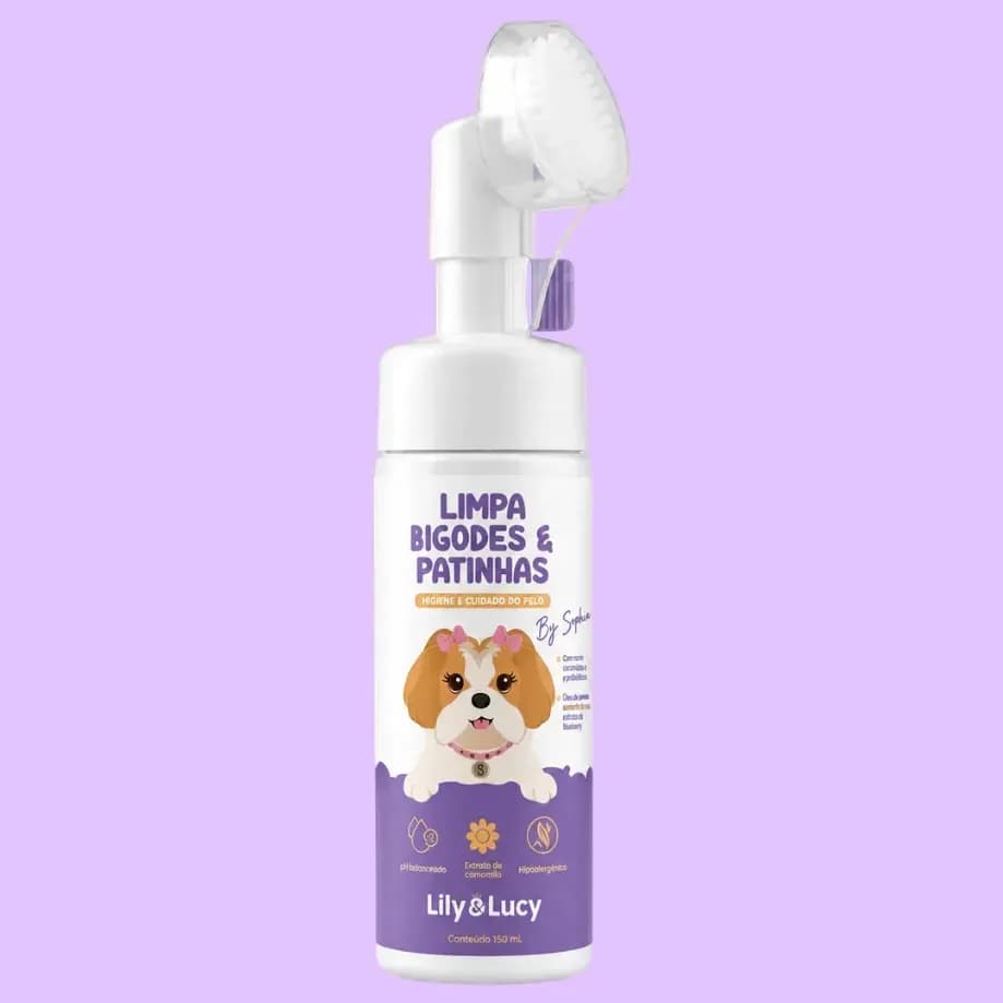 Limpa Bigodes E Patinhas Cães E Gatos Antiodor Wesen Green