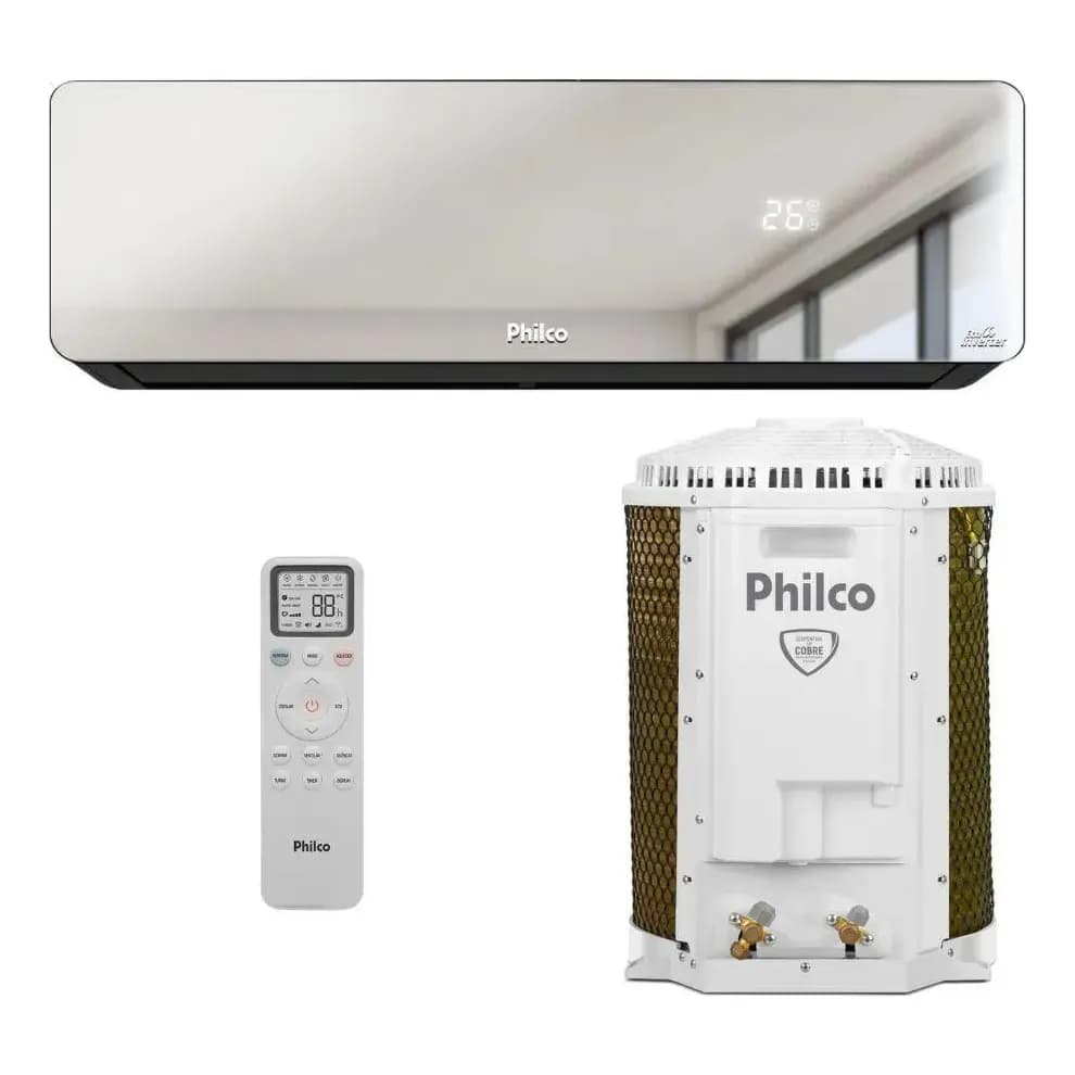 Ar Condicionado Inverter Philco Pac12qg 12000 Btus Qf Blanco