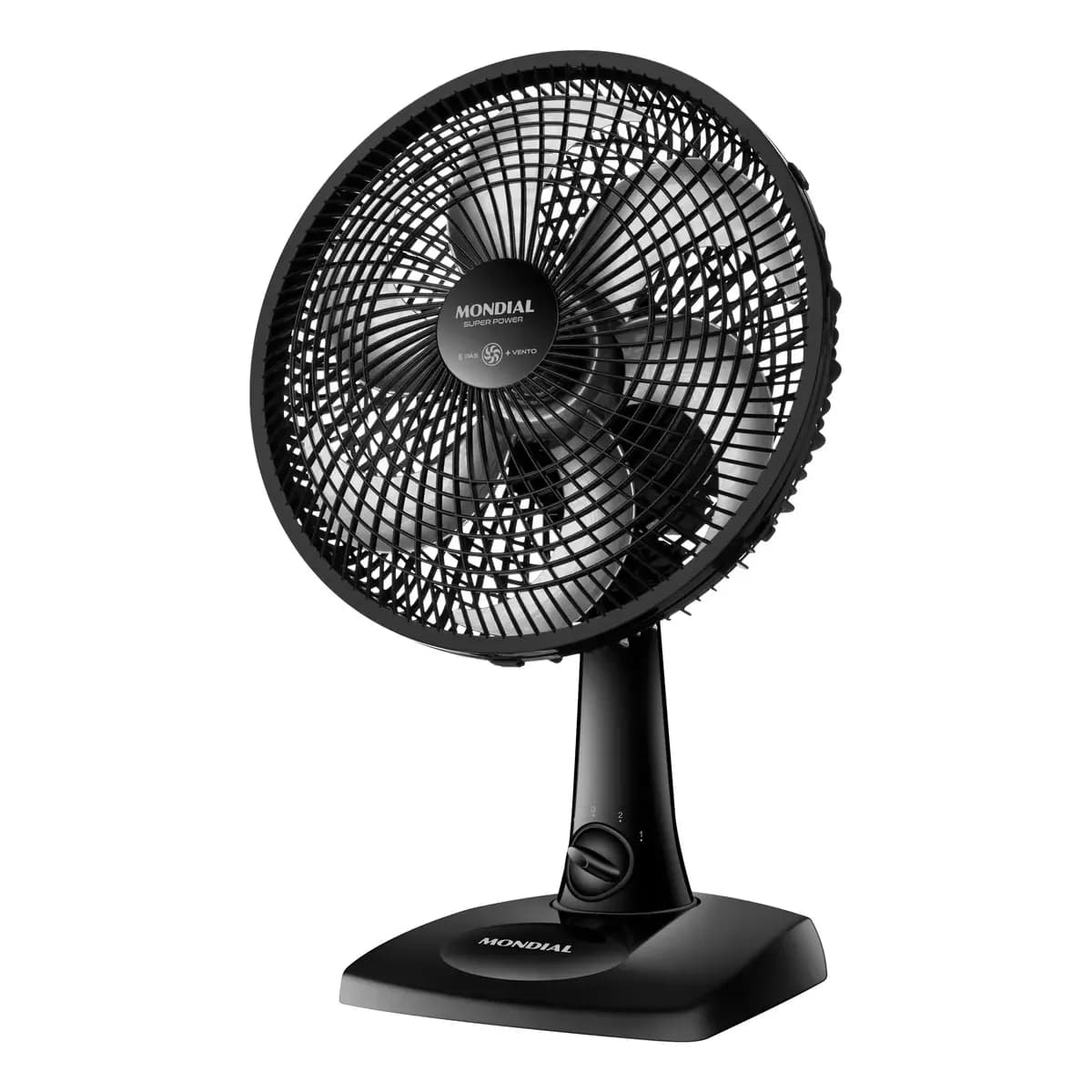 Ventilador de Mesa 30cm Super Power Mondial 60W VSP-30-B