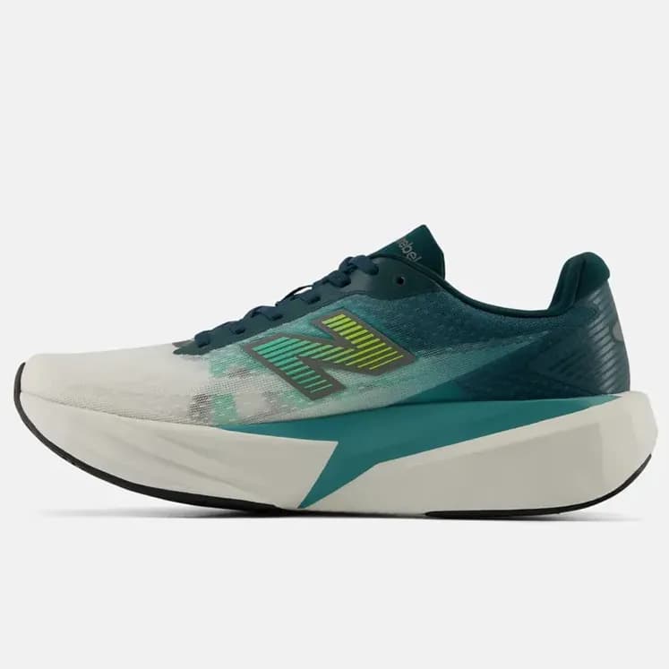 Tênis Fuelcell Rebel V5 - New Balance Verde Azulado Verde Escuro 41 Br