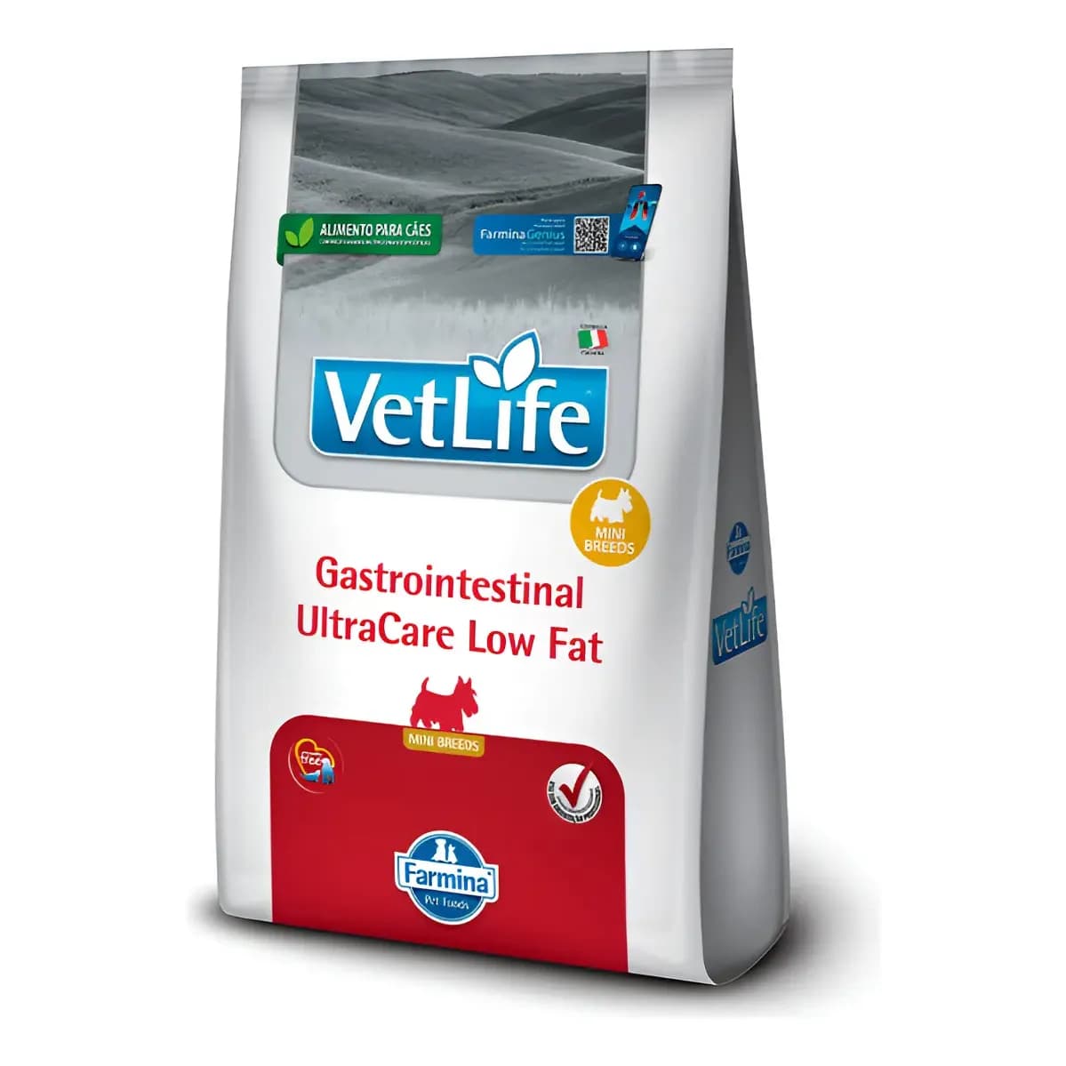 Ração Vetlife Gastrointestinal Ultra Low Fat Cães Mini 1,5kg