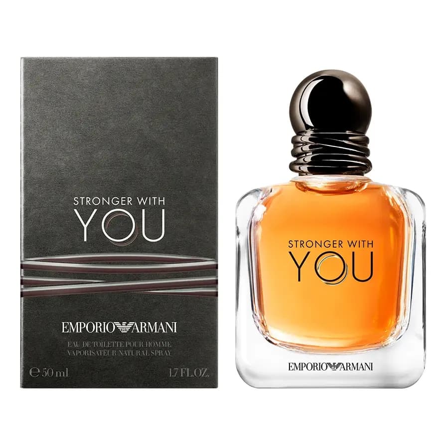 Armani Beauty Perfume Masculino Stronger With You Eau de Toilette 50ml