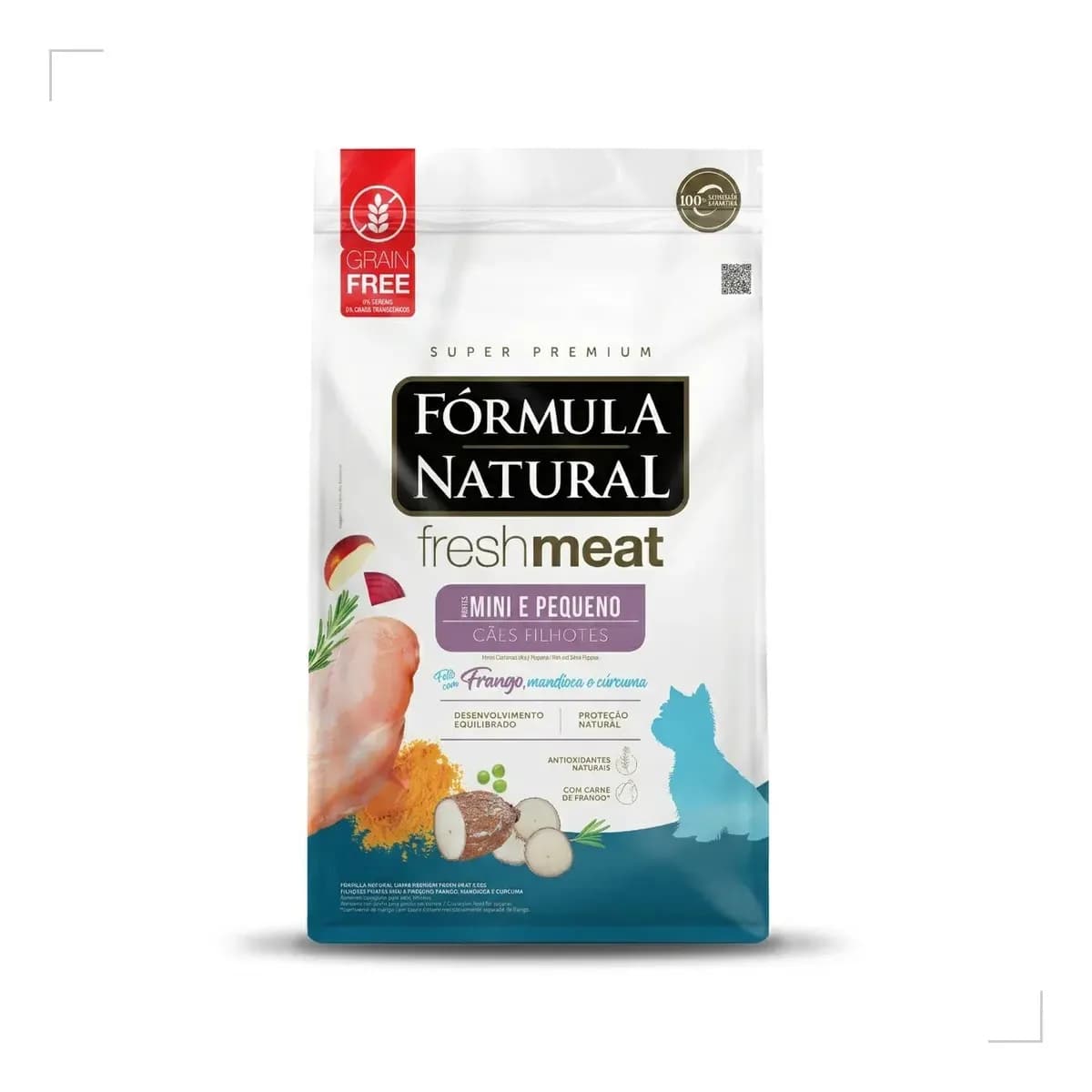 Fórmula Natural Fresh Meat Cão Filhote Mini e Pequeno Cão Filhote 2,5kg