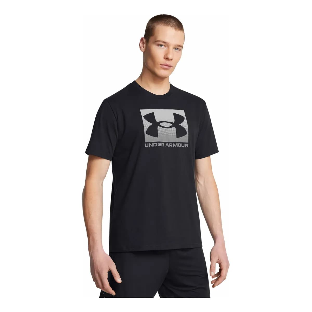 Camiseta Masculino Boxed Sports Under Armour Bkpgry Logo Under Armour M Liso