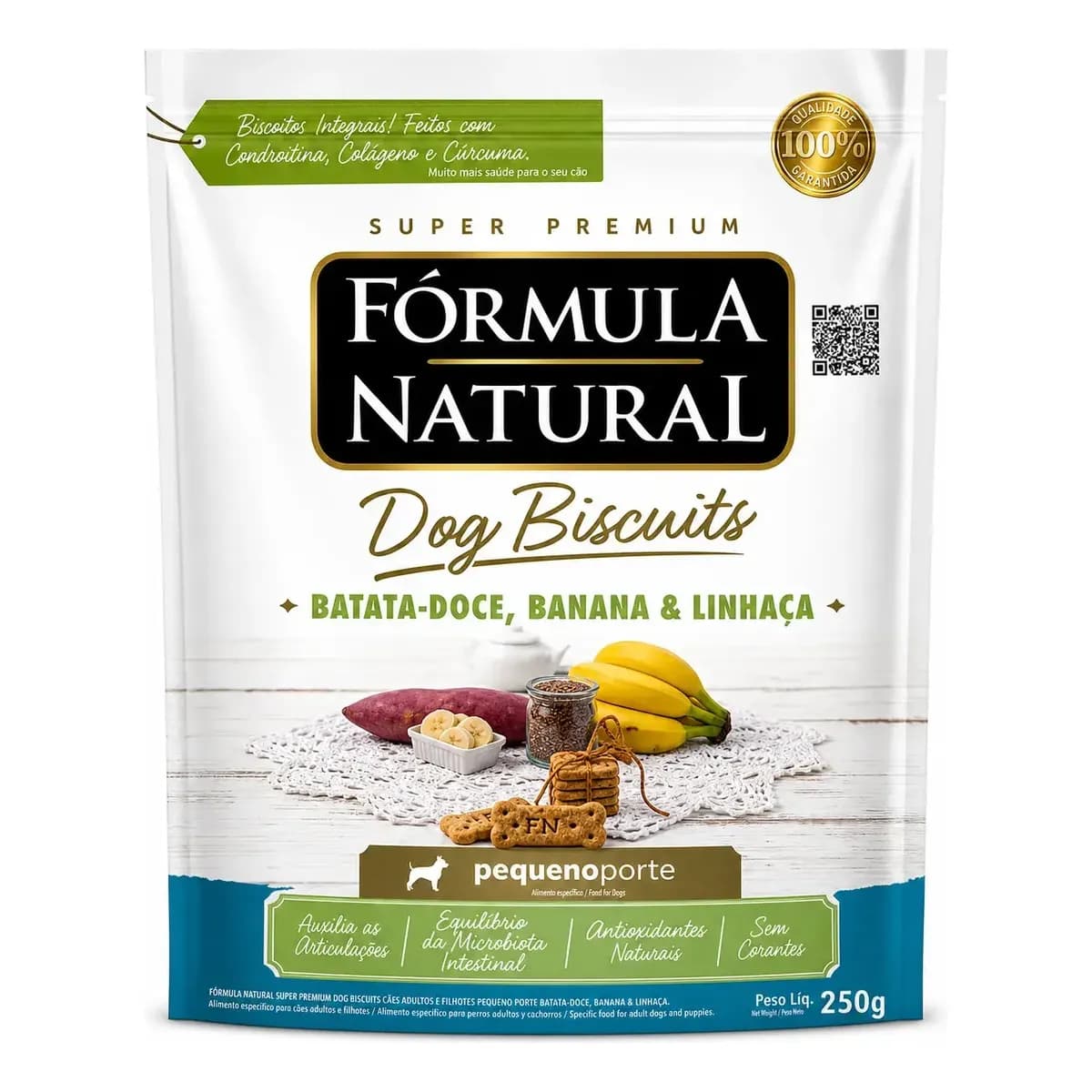 Petisco Fórmula Natural Dog Biscuits Pp Batata 250g