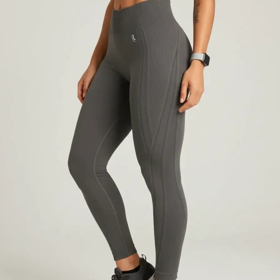 Calça Feminina Legging Lupo Max Fitness Poliamida Premium Grafite M