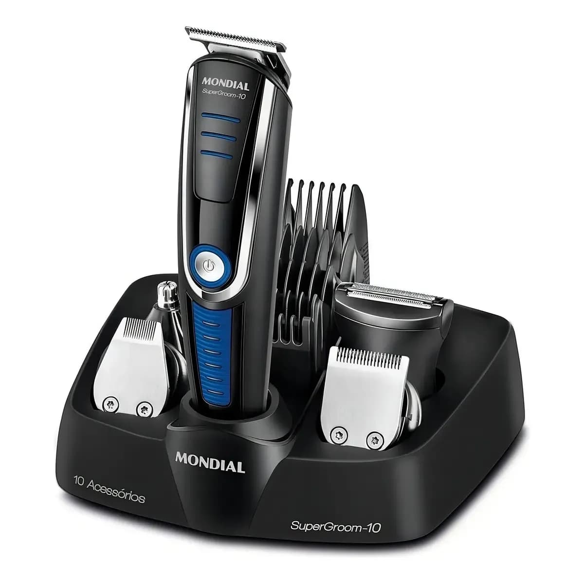 Aparador De Pelos - Super Groom 10 - Mondial - Bivolt 127/220v