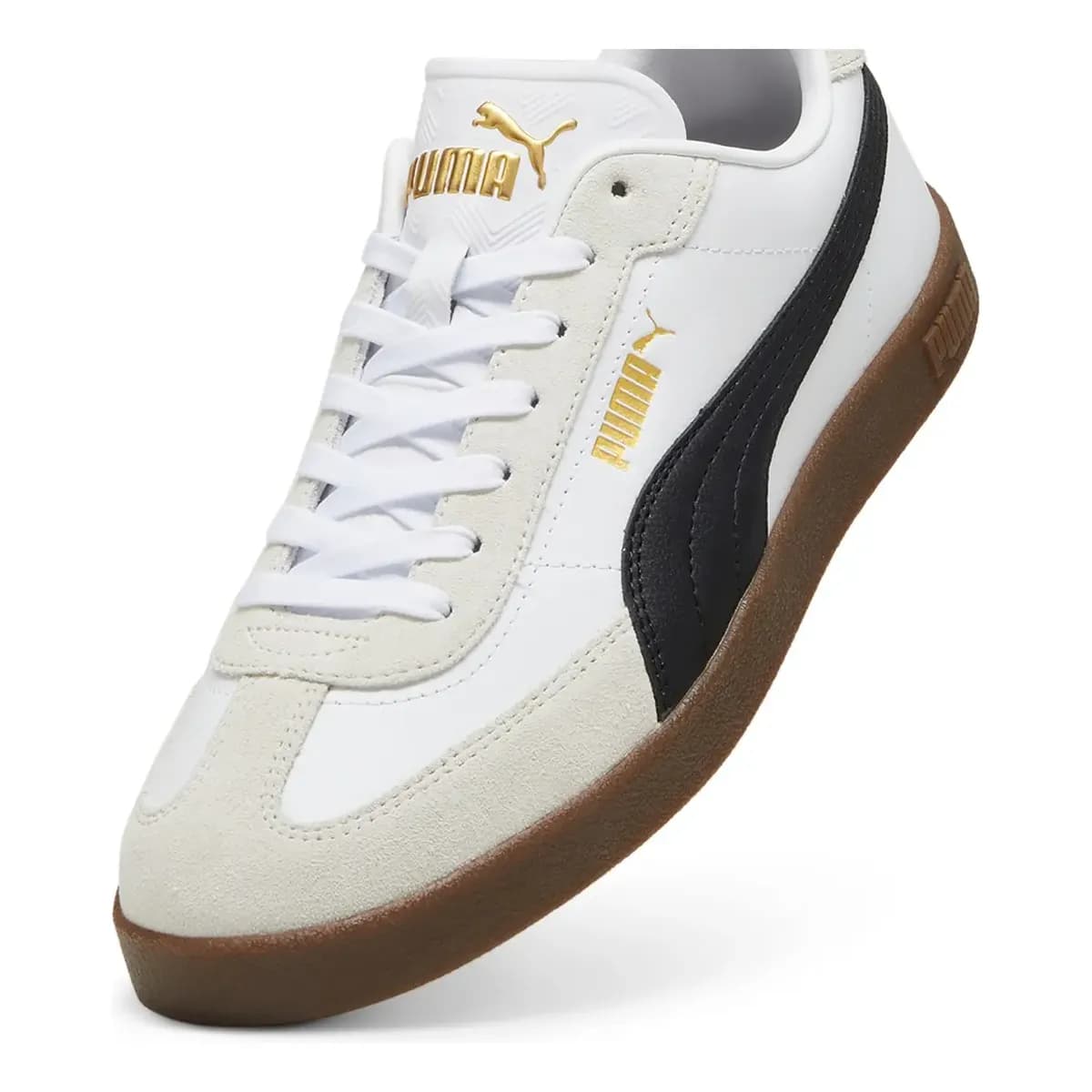 Tênis Feminino Club Ii Puma Branco E Preto Liso 37 Br