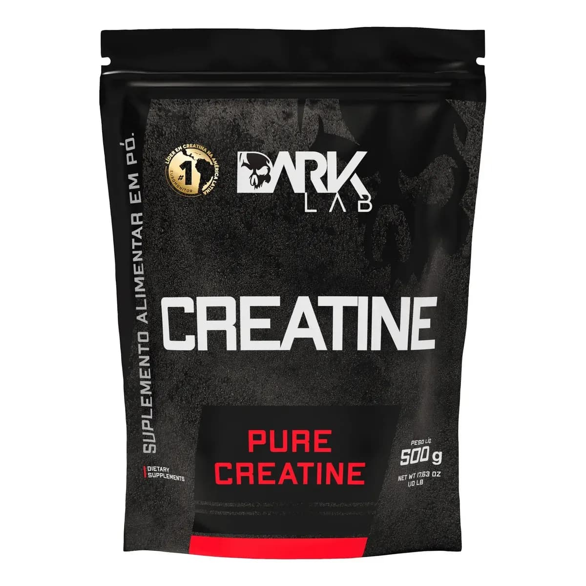 Creatina Monohidratada Pura 500g Dark Lab Unidade