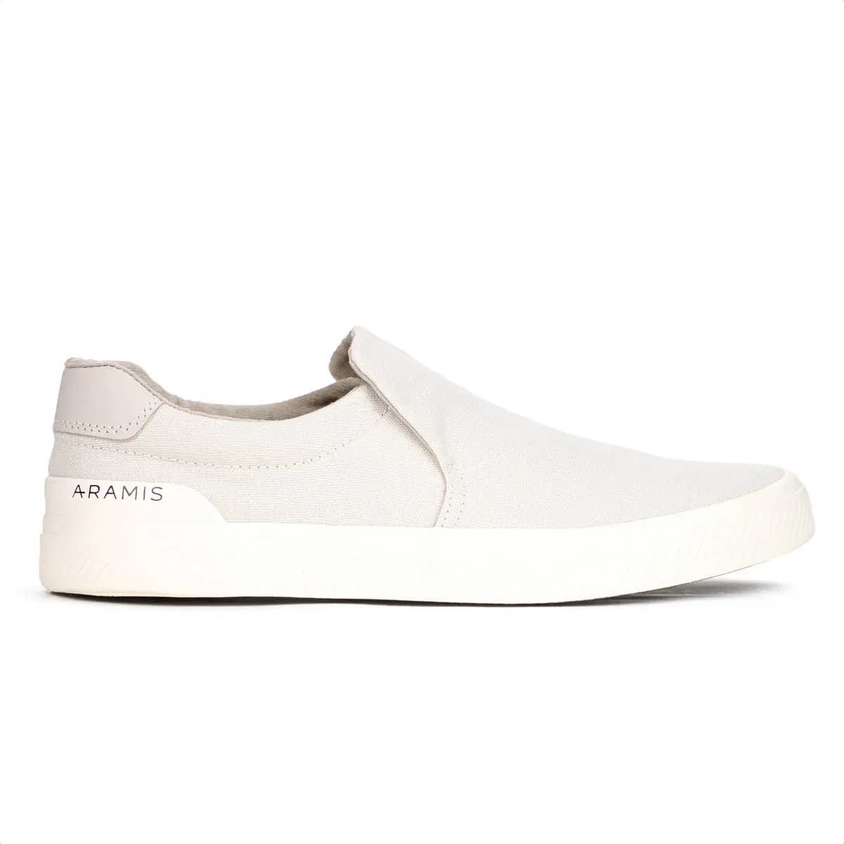 Tênis Masculino Casual Aramis Daily Slip Confortável Moderno Bege 40 Br