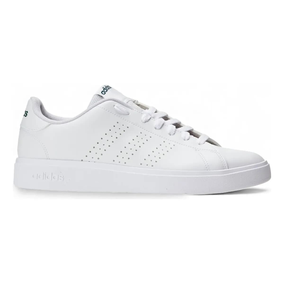 Tênis Casual Masculino Advantage Base 2.0 adidas Branco Liso 41 Br