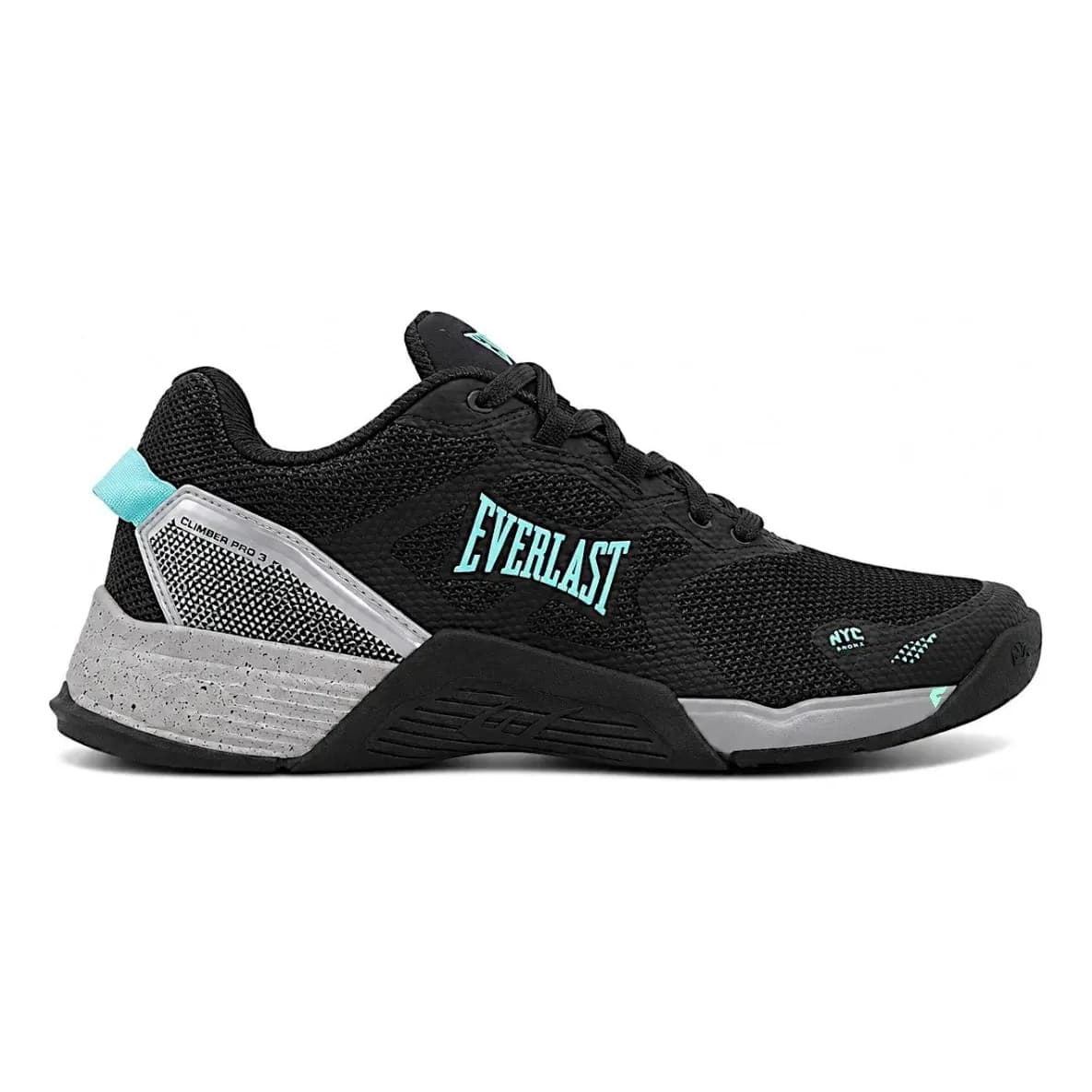Tenis Crossfit Feminino Everlast Climber Pro 3 Preto E Verde Preto E Verde Liso 36 Br