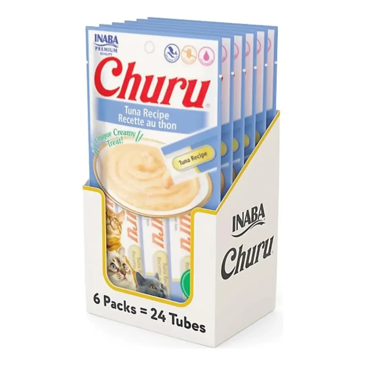 Inaba Churu Atum Gatos Todas As Idades 24 Tubos