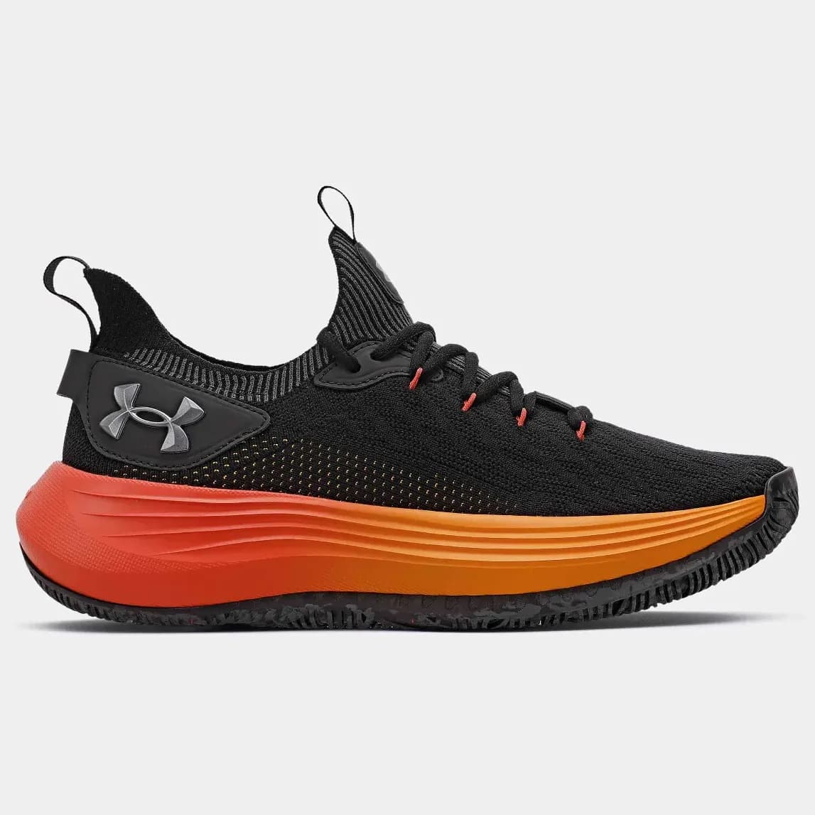 Tênis Masculino Hooper Under Armour Black/lavared/metpewter Liso 44