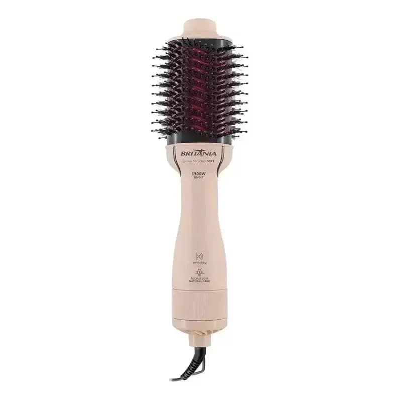 Escova Secadora Britânia Bivolt 1300w Soft Bec07r Original
