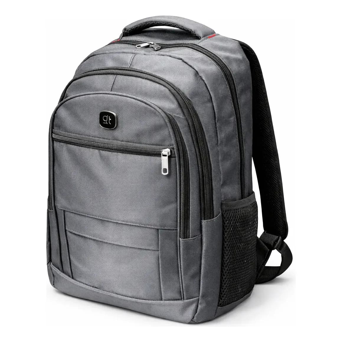 Mochila Fashion Básica 40l Para Notebook Cinza Liso