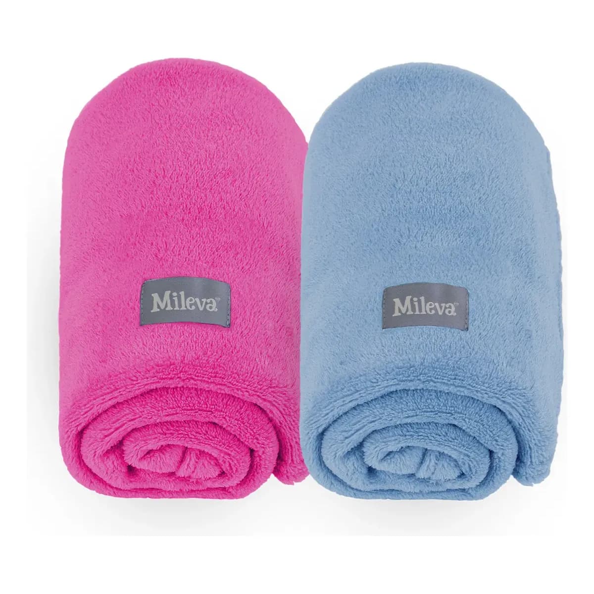 Kit 2 Manta Pet Cachorro E Gato Soft Macia Confortável Cor Pink/azul Céu