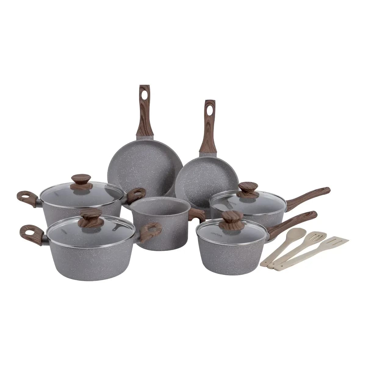 Conjunto de Panelas Indução Style Cook 10 Peças Grafito - Mimo Style