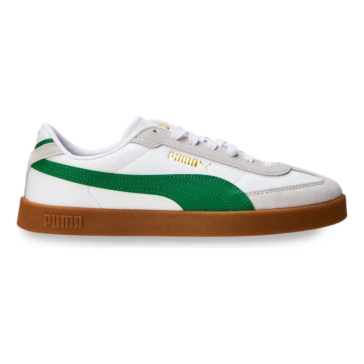 Tênis Masculino Club Ii Era Puma Branco/verde Geométrico 42 Br