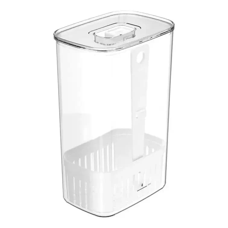 Organizador De Temperos Ou 2,3l Linha Clear Fresh Natural