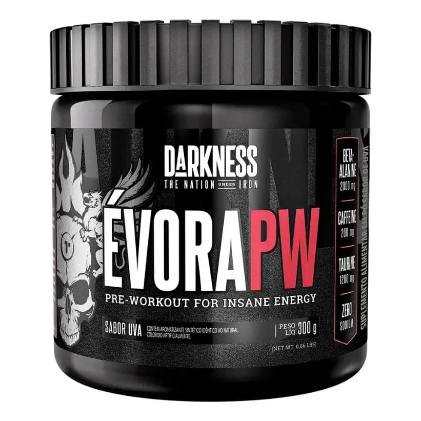 Pré Treino Évora Pw Darkness Uva 300g Integralmédica