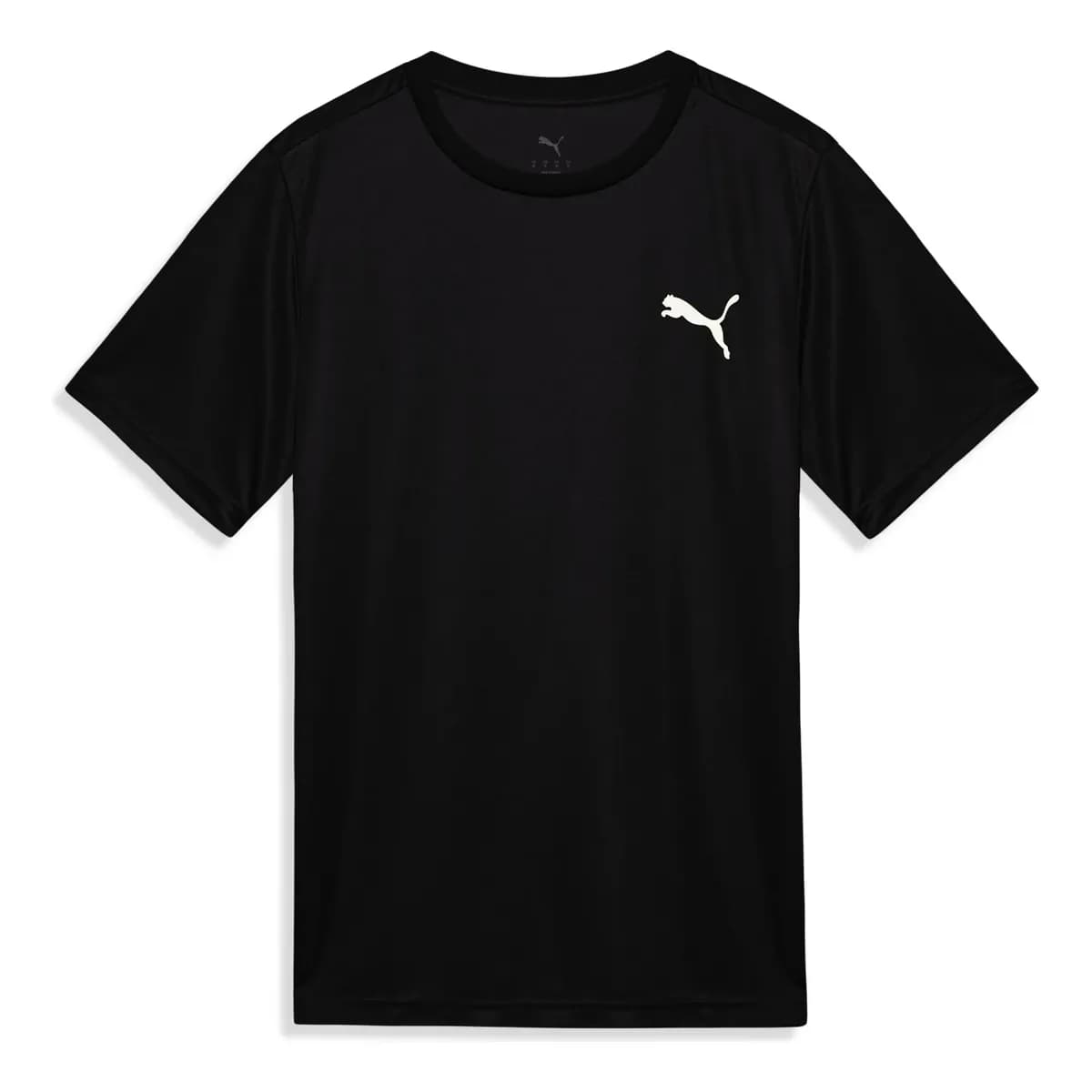 Camiseta Ess Small Puma Logo Poly Tee Masculina Puma Preto G