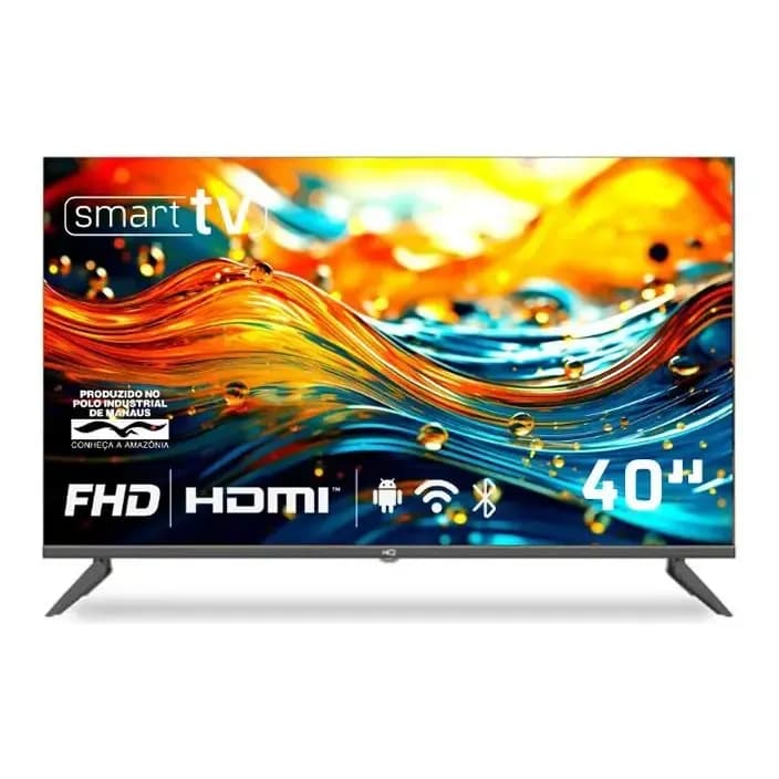 Smart Tv Hq 40 Full Hd Android 12 Design Slim Hqs40nkhm