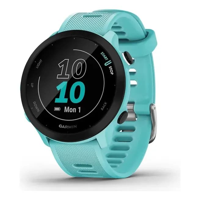 Relógio Garmin Forerunner 55 Azul Azul Lisa Preto