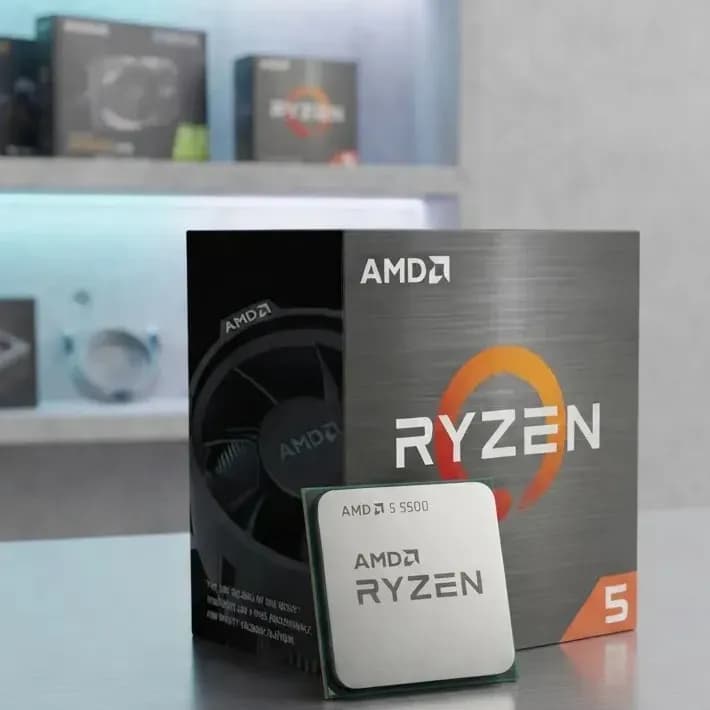 Processador AMD Ryzen 5 5500 3.6GHz 4.2GHz Max Turbo Cache 16MB AM4