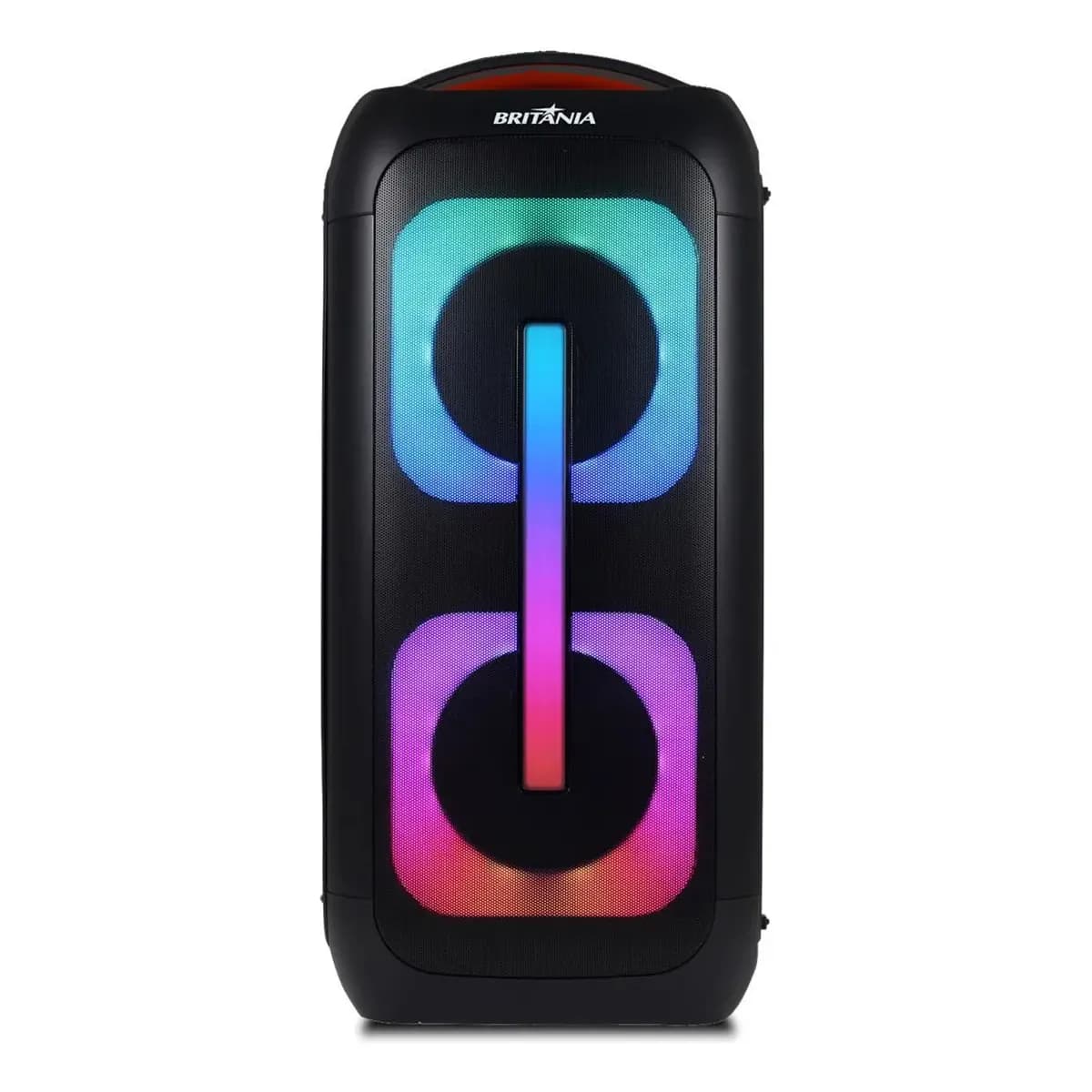 Caixa de Som Amplificada Britânia Flash Lights 650W BCX6801