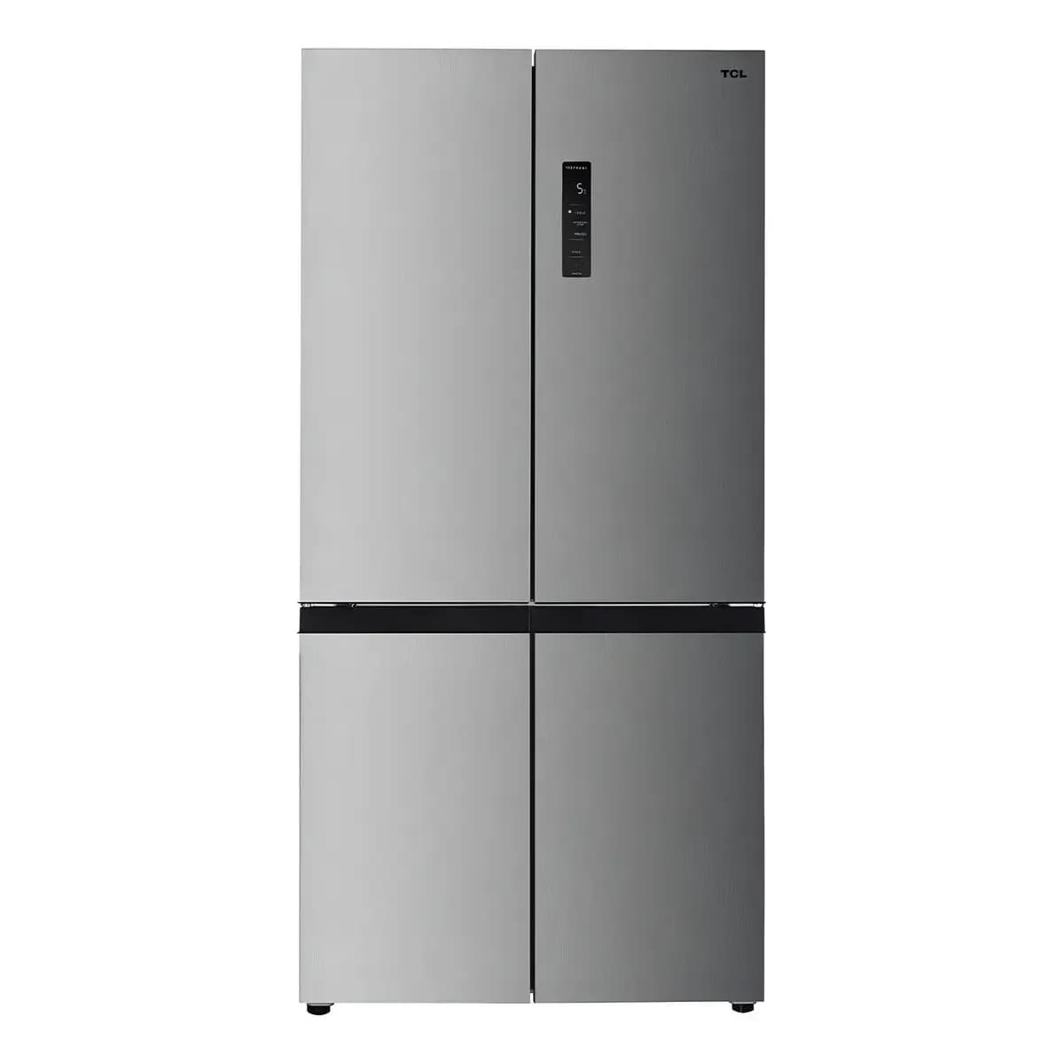 Geladeira Tcl 589 Litros Inox Twin Eco Inverter Frost Free Multidoor Espaço Flex 110v C589cdn1